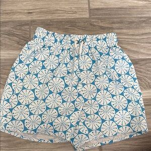 Class Club Blue and White Kids Swim Trunks